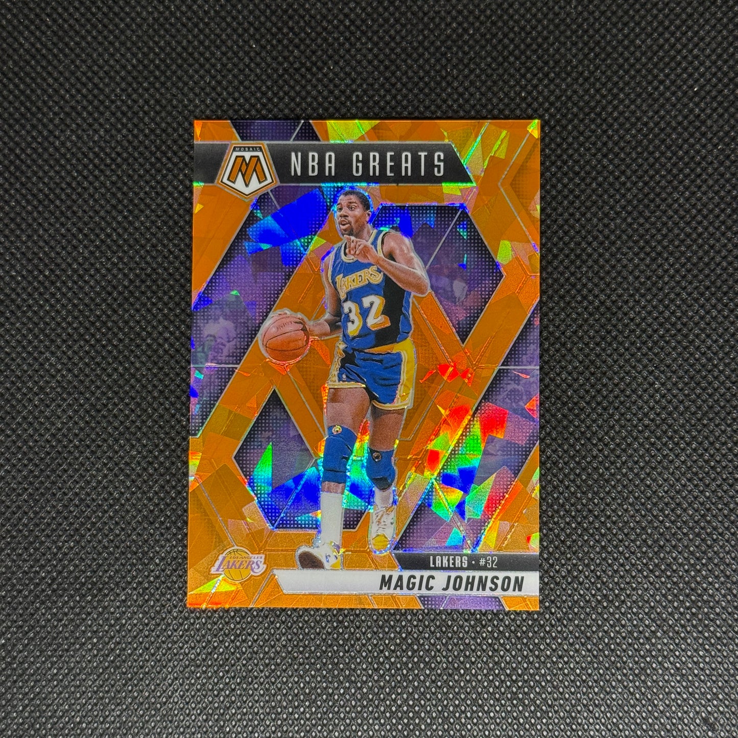 Magic Johnson Orange Ice Mosaic /49