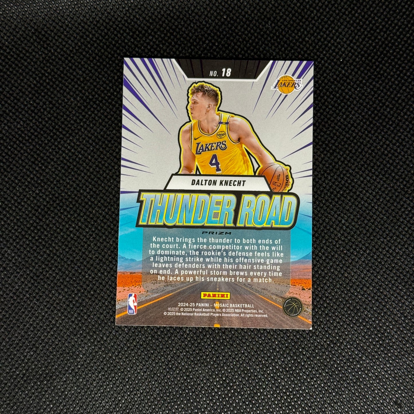 Dalton Knecht Thunder Road Silver