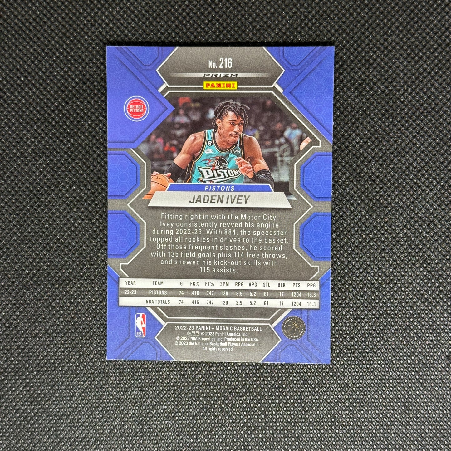 Jaden Ivey RC Red Wave