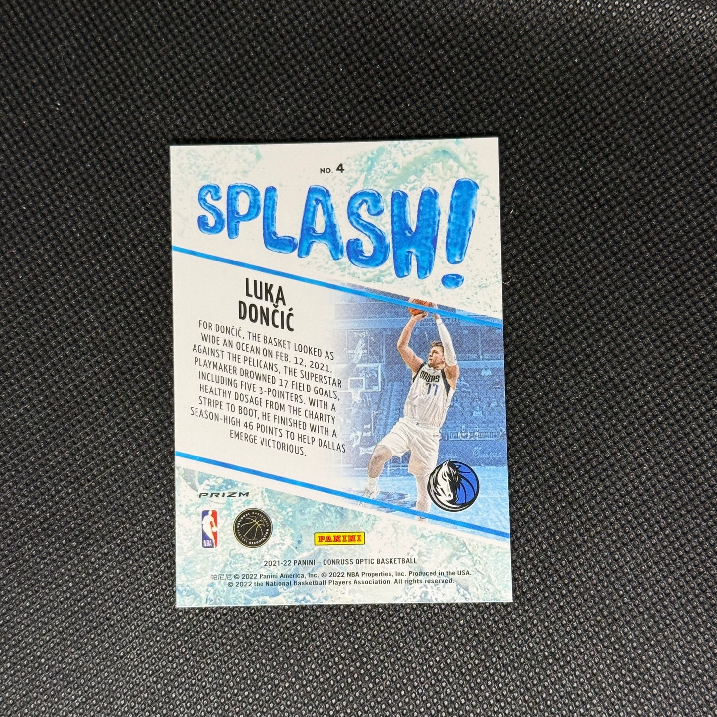 Luka Doncic Splash! Silver