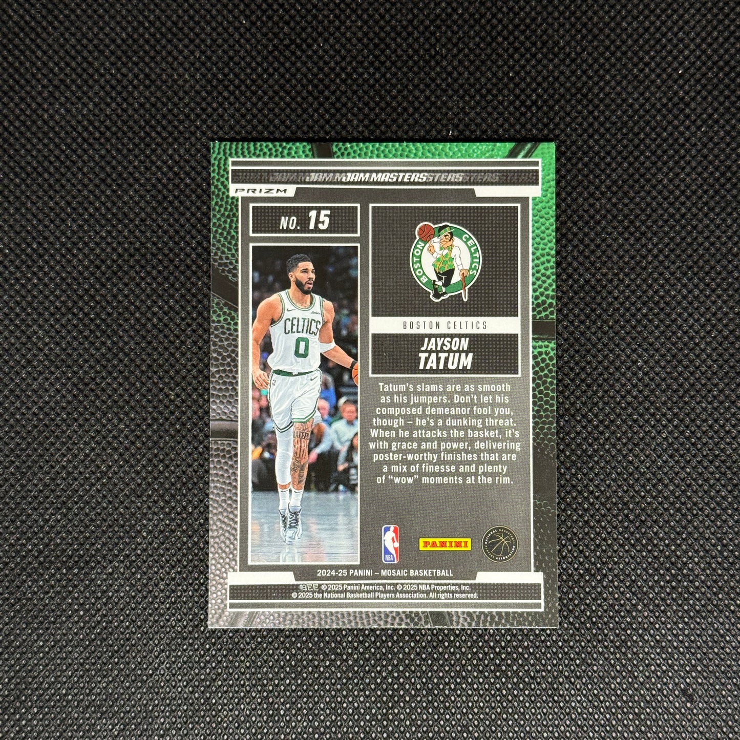 Jayson Tatum Jam Masters Green