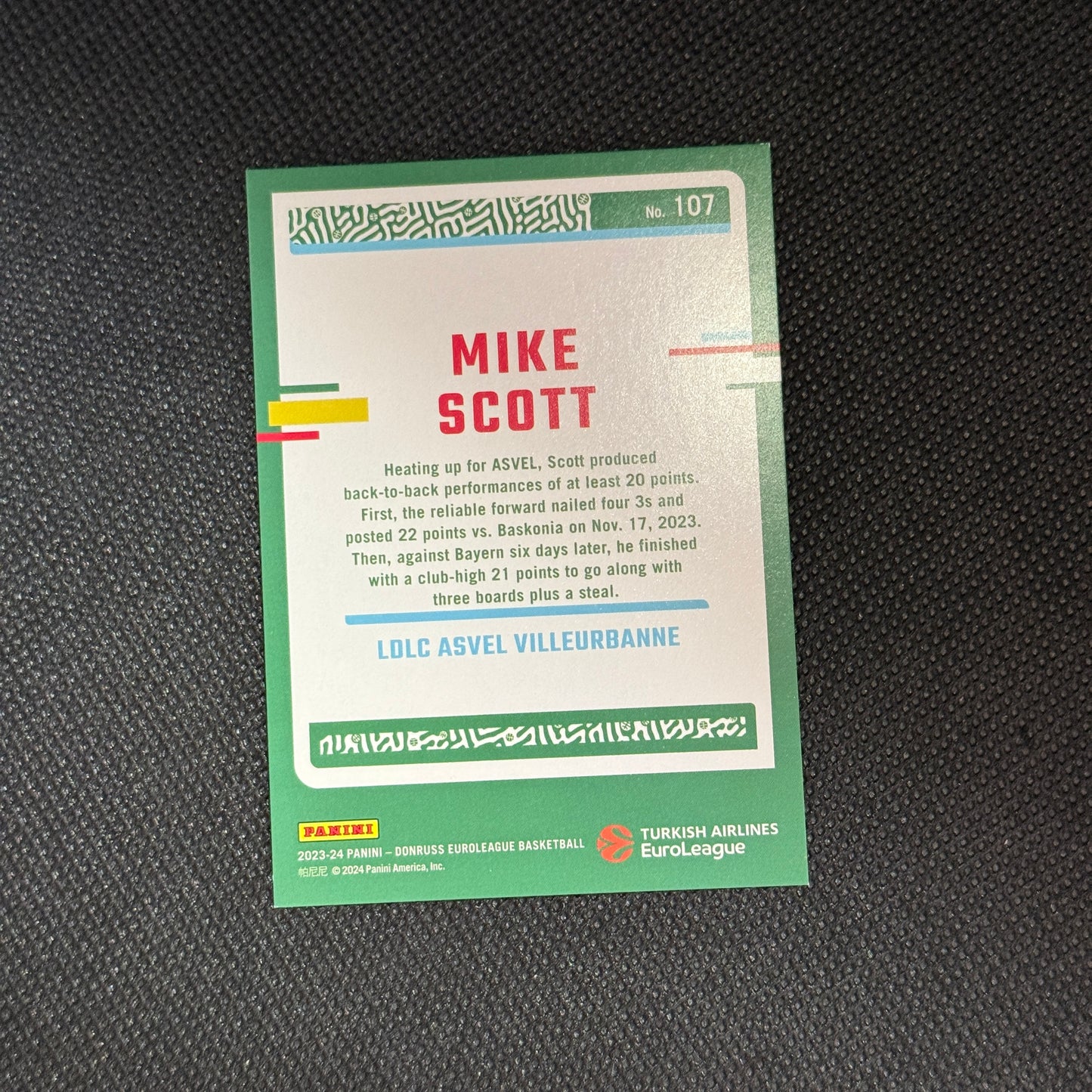 Mike Scott Holo Laser /149
