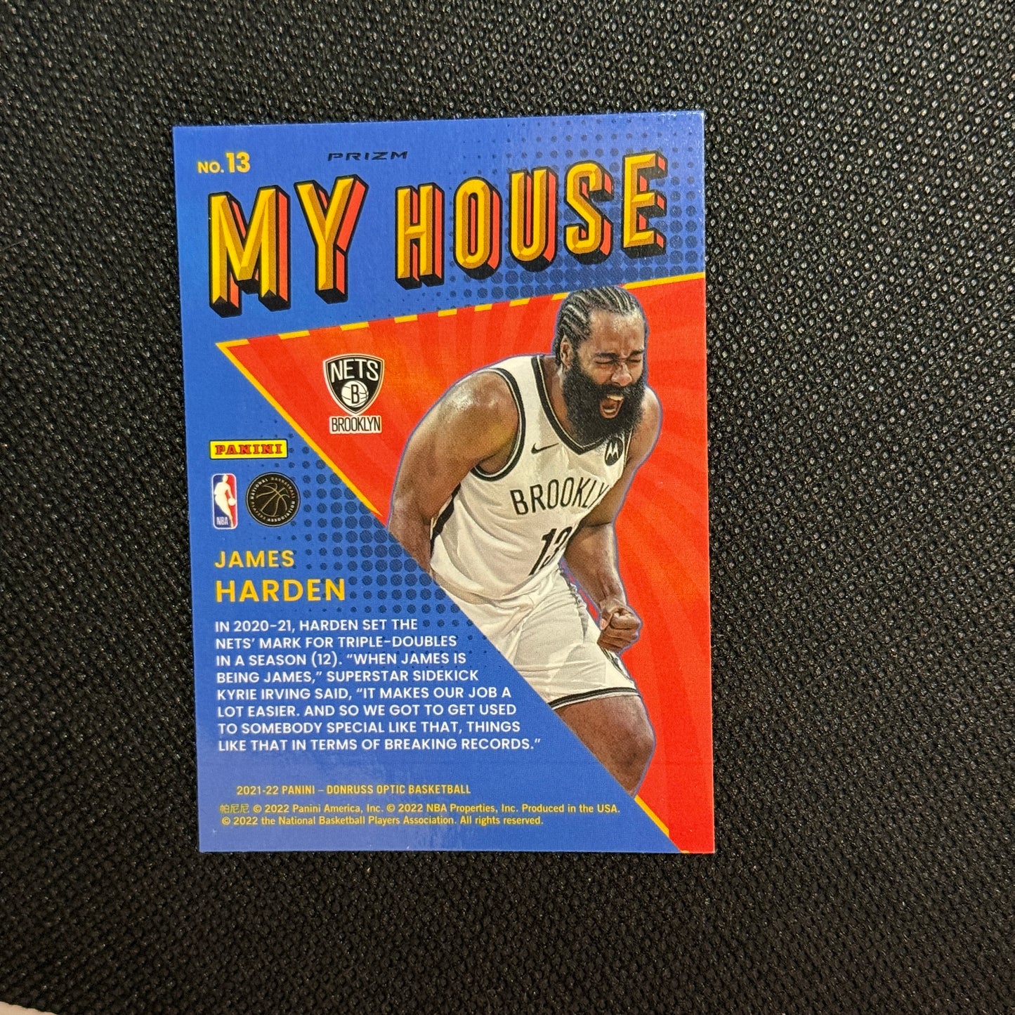 James Harden My House Silver