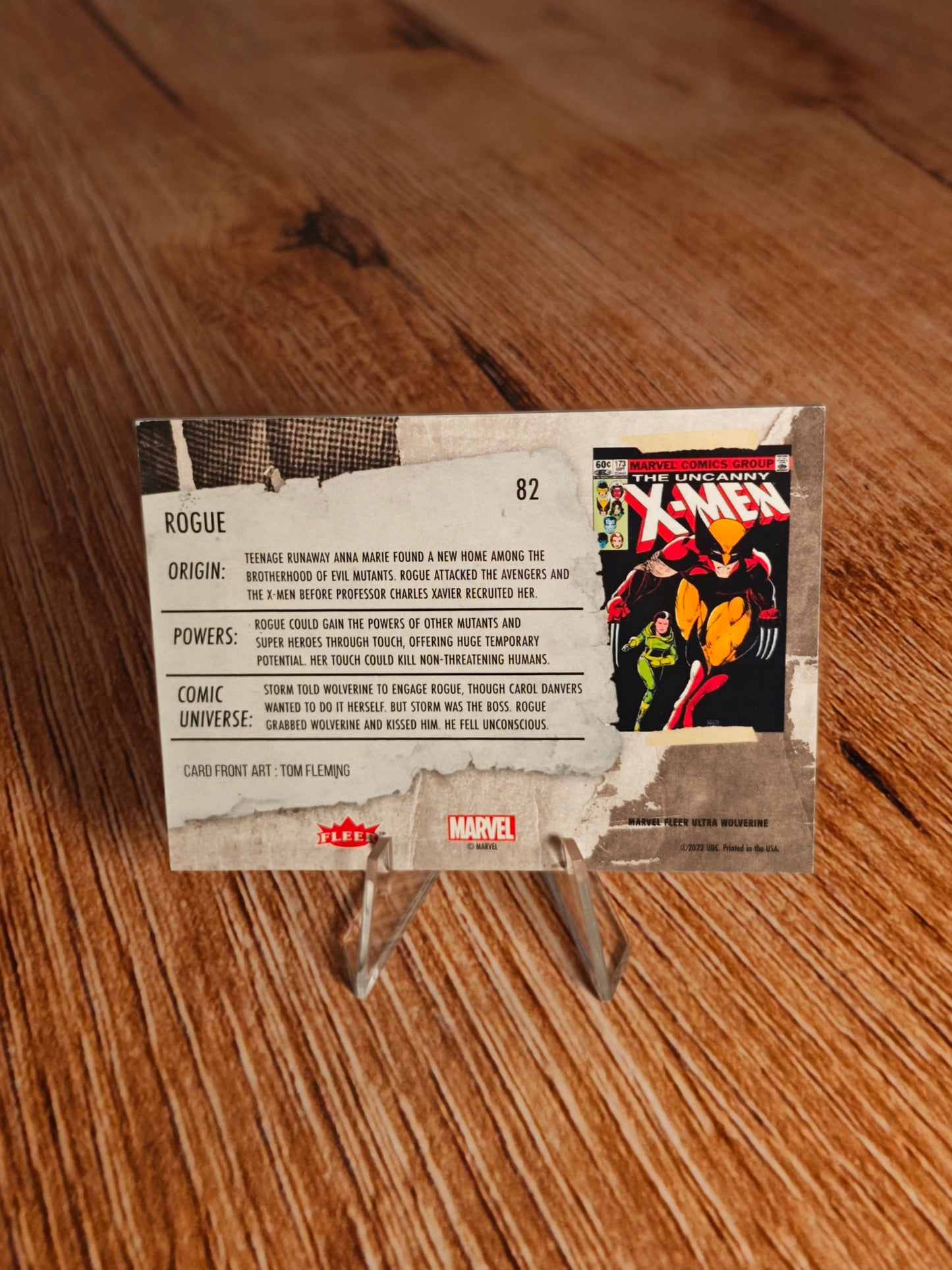 2023 Fleer Ultra Wolverine Roque #82 Green Variant