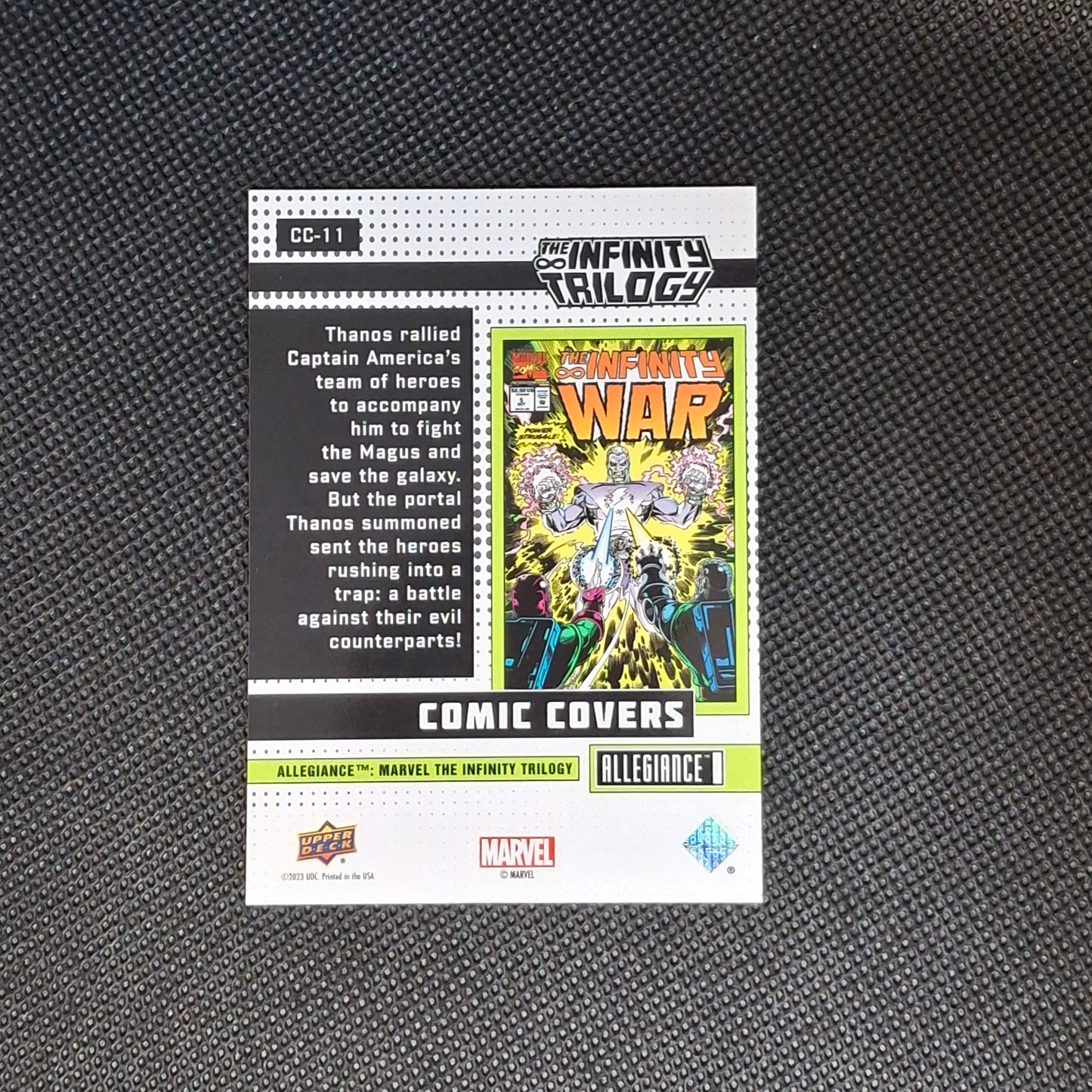 The Infinity War Comic Covers CC-11