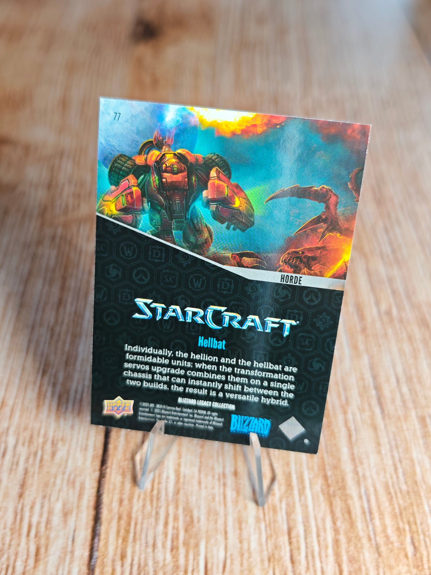 2023 Upper Deck Blizzard Legacy Collection Hellbat Red Horde