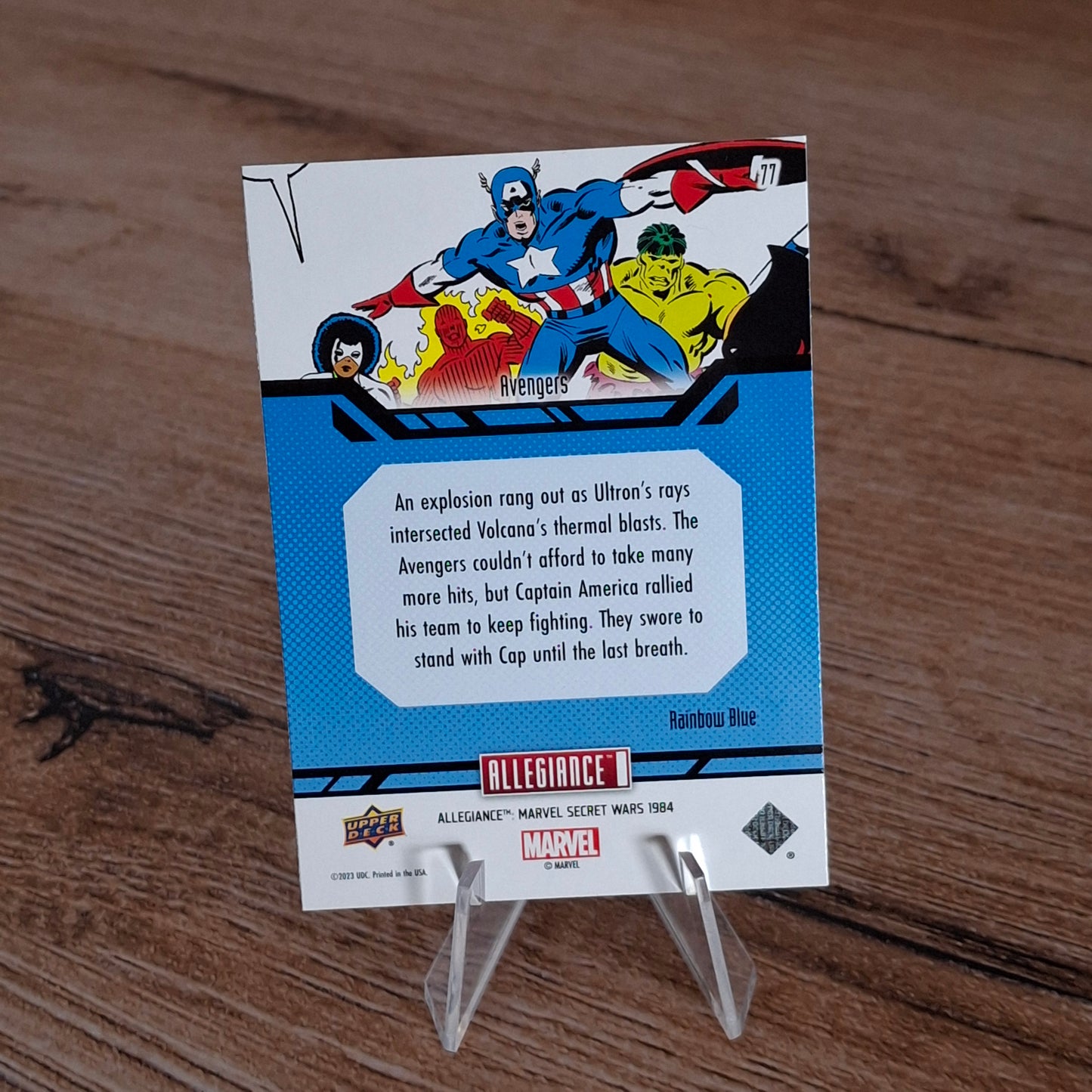 Avengers Rainbow Blue