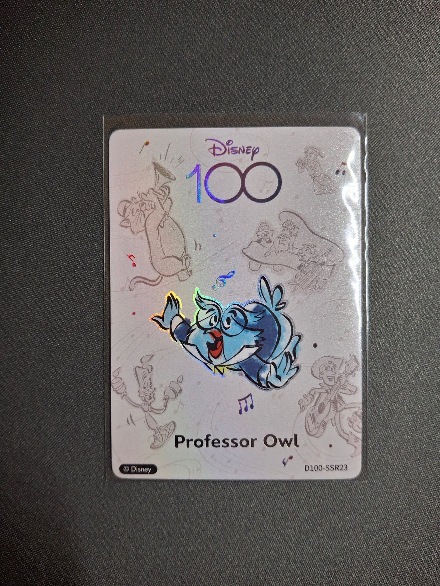 Card Fun Disney 100 Professor Owl SSR