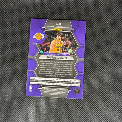 Austin Reaves Mosaic Silver Prizm