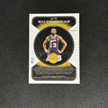 Wilt Chamberlain Winner Stays Purple