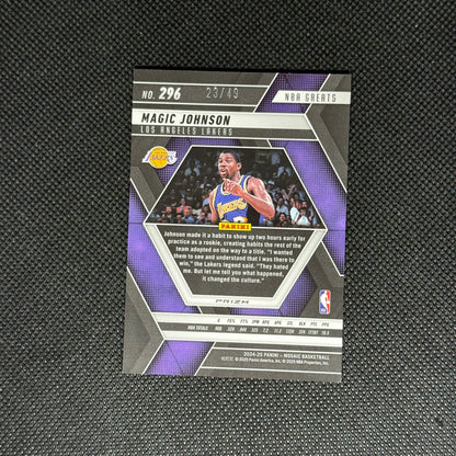 Magic Johnson Orange Ice Mosaic /49