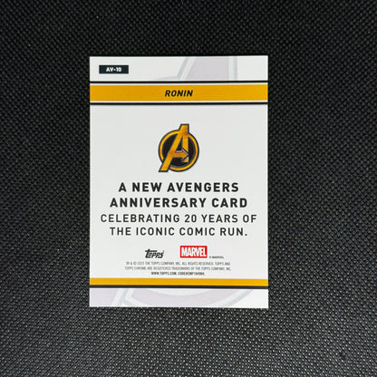 Ronin The New Avengers 20 Years Anniversary Refractor
