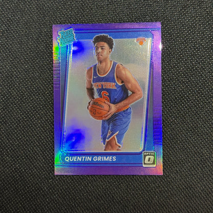 Quentin Grimes Rated Rookie Purple