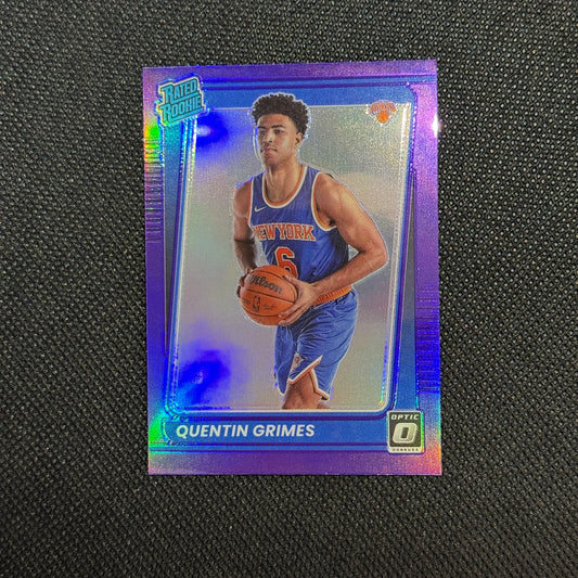 Quentin Grimes Rated Rookie Purple