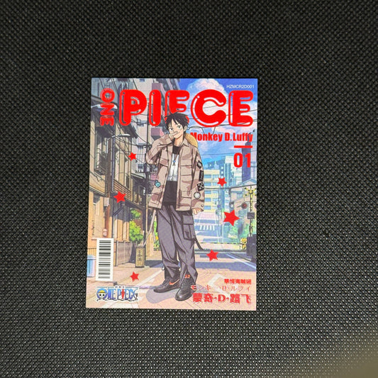 Maica One Piece Luffy Magazine Cover