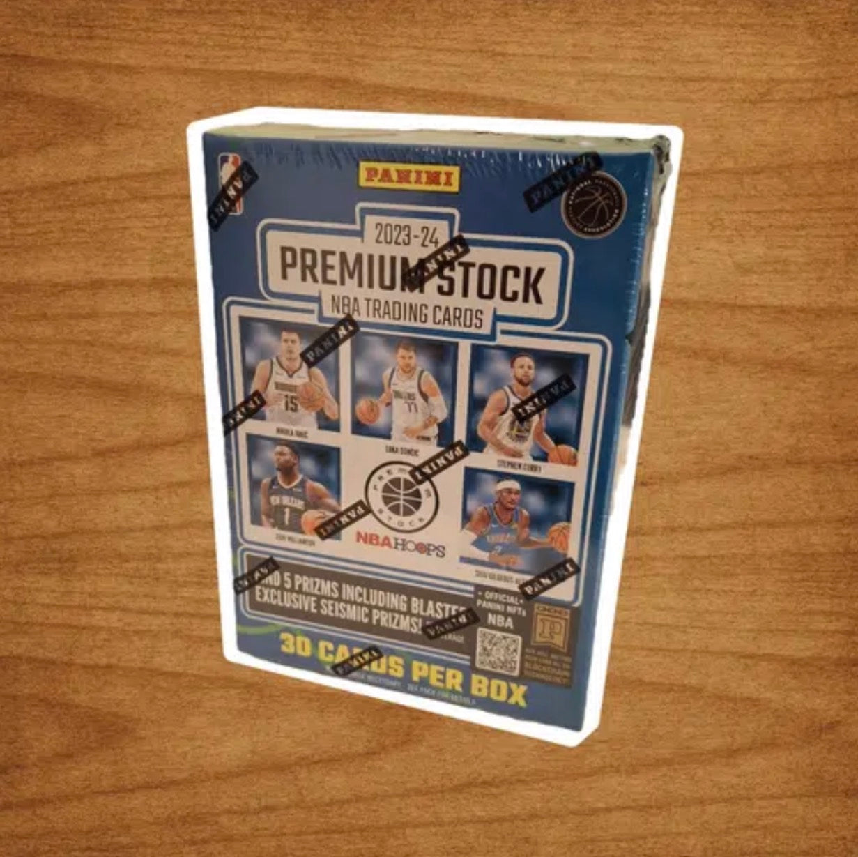 2023-24 Panini NBA Hoops Premium Stock – Blaster Box