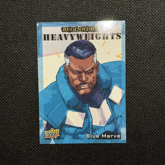 Beginnings Heavyweights Blue Marvel
