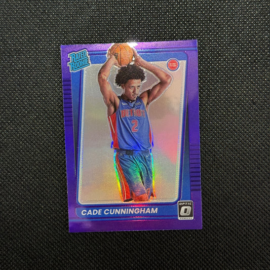 Rated Rookie Cade Cunningham #161 Purple Prizm