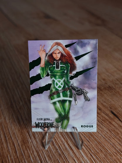 2023 Fleer Ultra Wolverine Roque #82 Green Variant