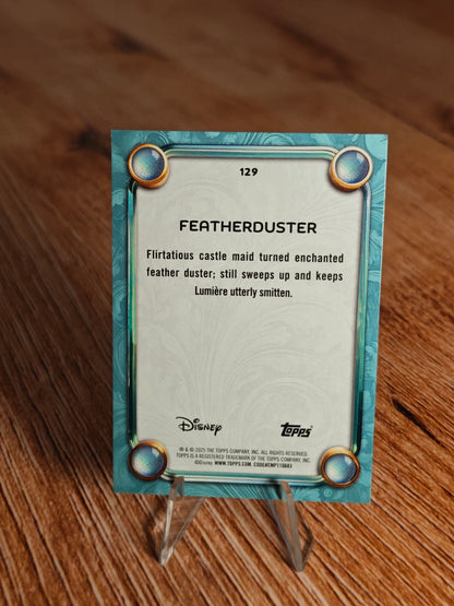 2025 Topps Disney Wonder Featherduster Refractor #129