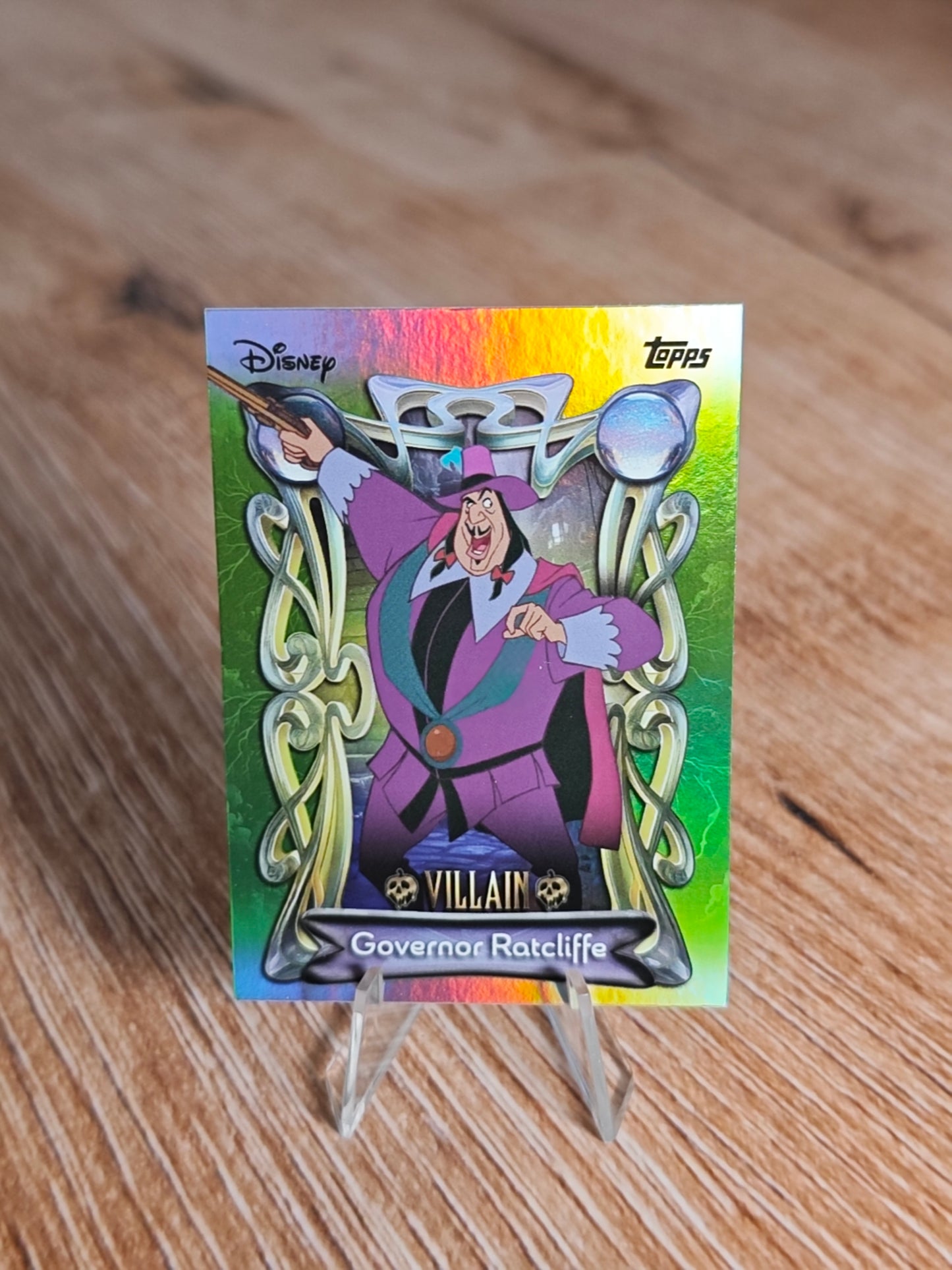 2025 Topps Disney Wonder Governor Ratcliffe Refractor #179