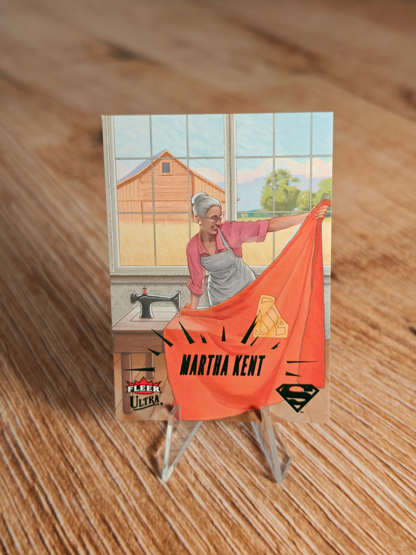 2026 Fleer Ultra Superman Martha Kent #26 Red