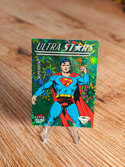 2026 Fleer Ultra Superman Superboy Ultra Stars Green #US-01
