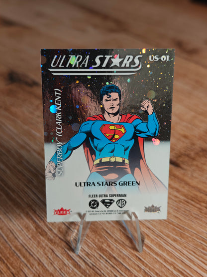 2026 Fleer Ultra Superman Superboy Ultra Stars Green #US-01