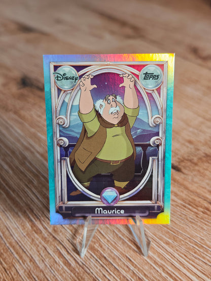 2025 Topps Disney Wonder Maurice Refractor #126