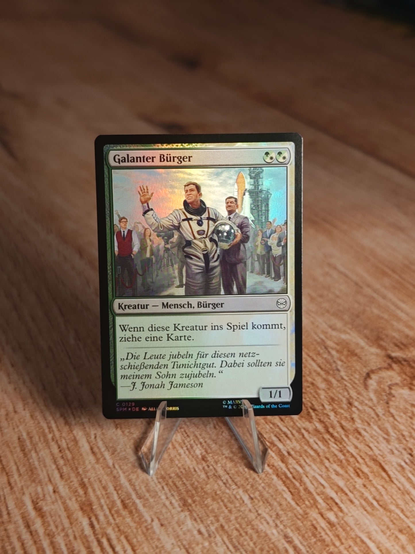 MTG Spider-Man Galanter Bürger C-0129 Holo