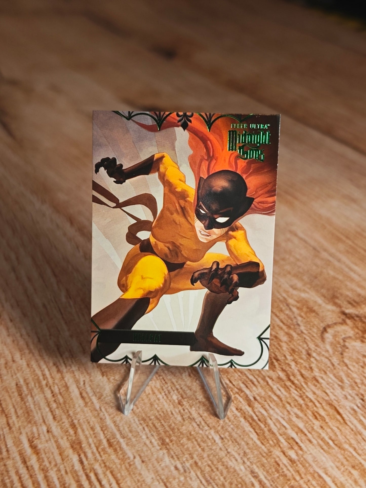 2022 Marvel Fleer Ultra Midnight Sons Hellcat Green