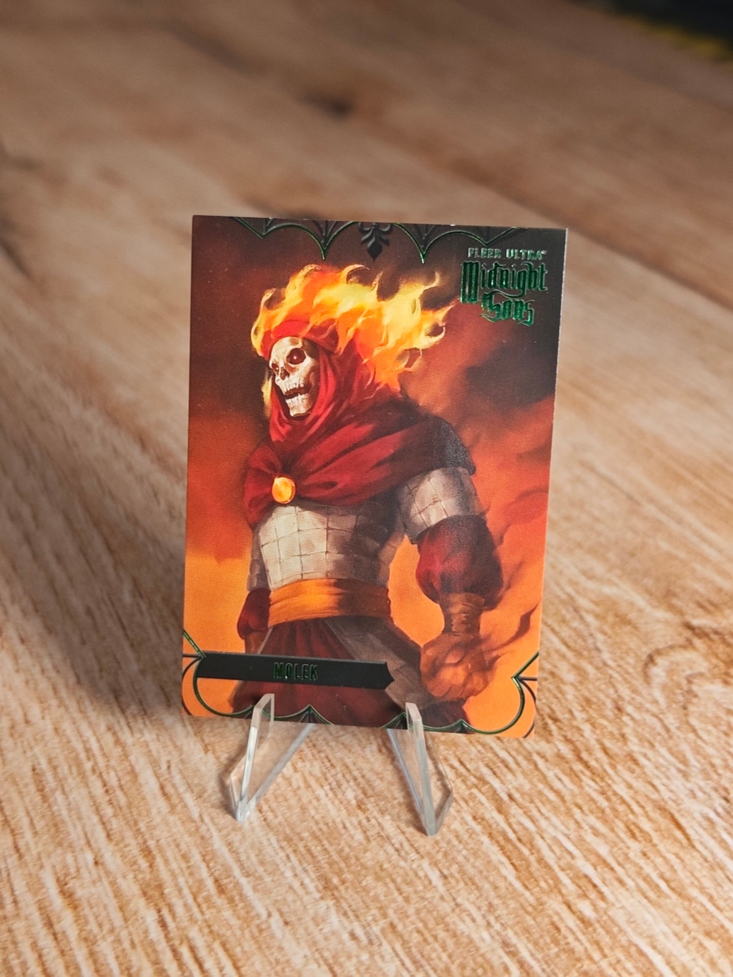 2022 Marvel Fleer Ultra Midnight Sons Molek Green