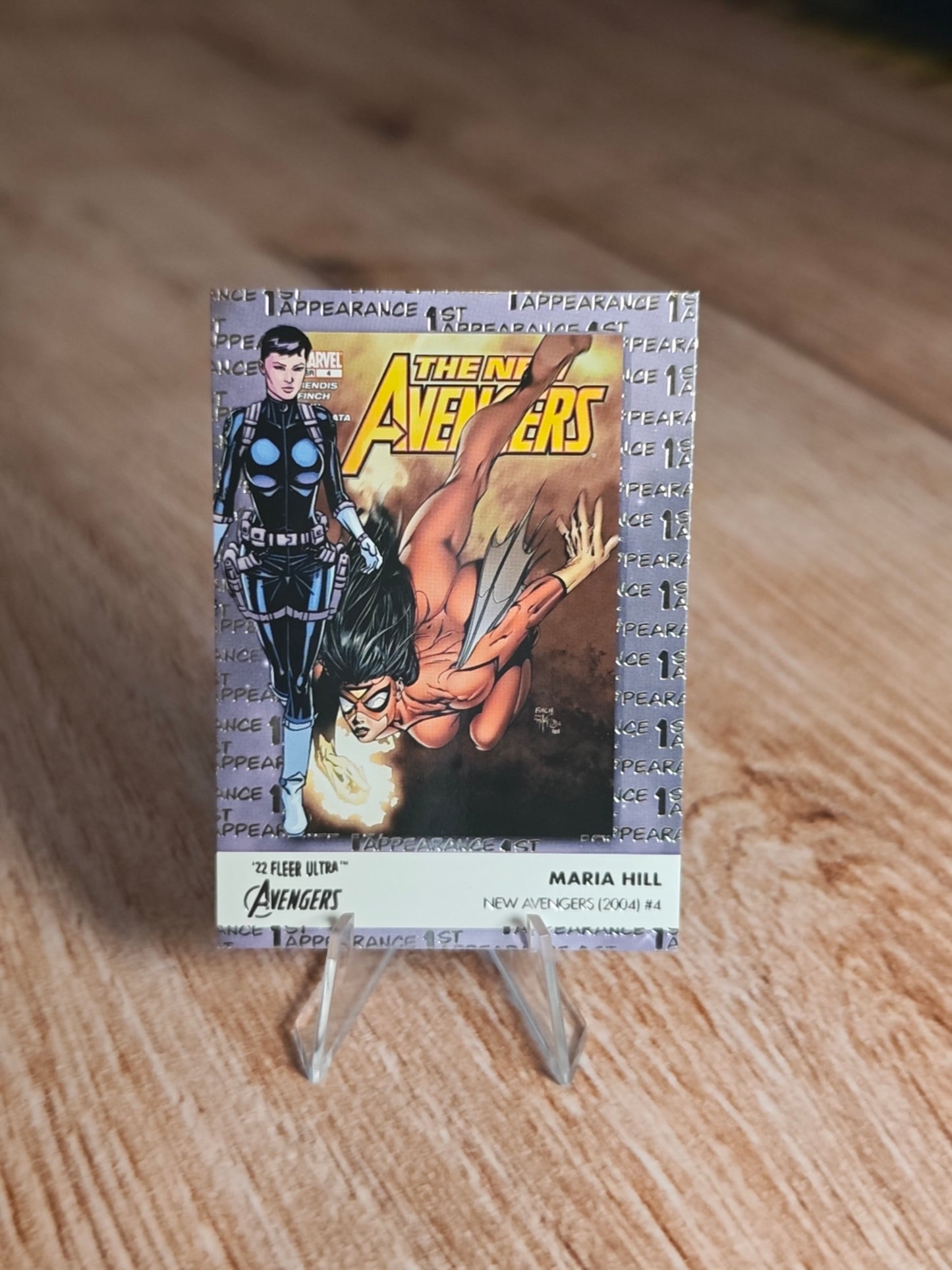 2022 Marvel Fleer Ultra Avengers Maria Hill 1st Appearances