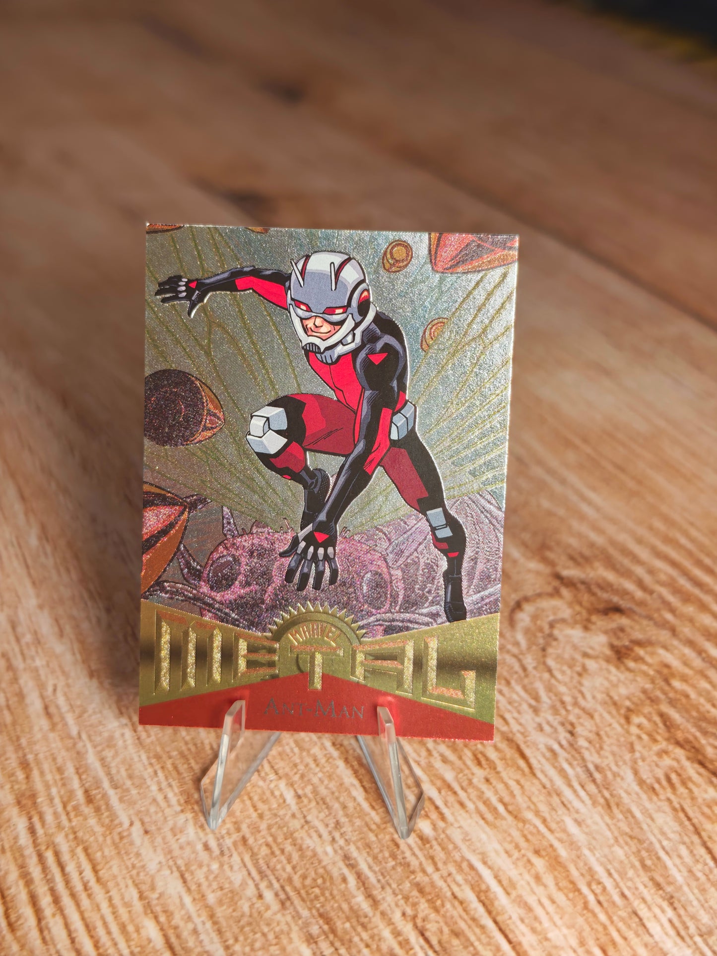 2024 SkyBox Marvel Metal Universe Avengers Retro #R10 Ant-Man