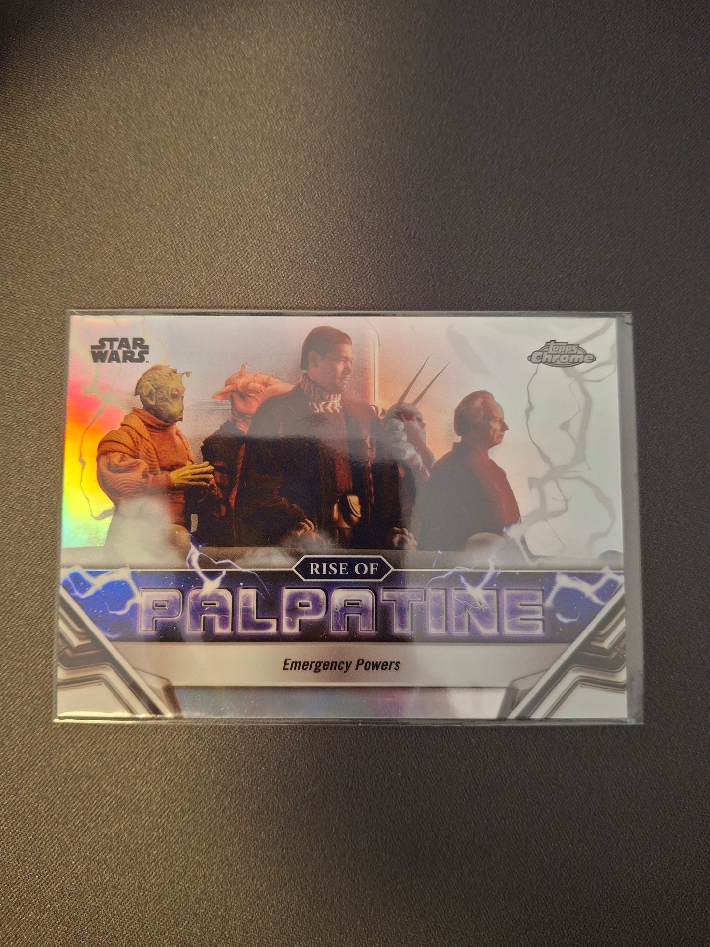 Topps Chrome Star Wars Rise of Palpatine "Emergency Powers"