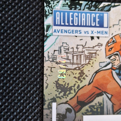 Allegiance Avengers vs X-Men Blue & Yellow /63 Captain Britain