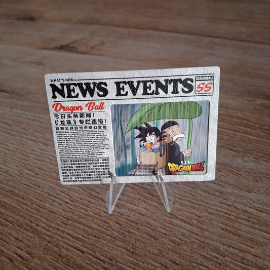 Son Goku & Gohan News Events SS Frame