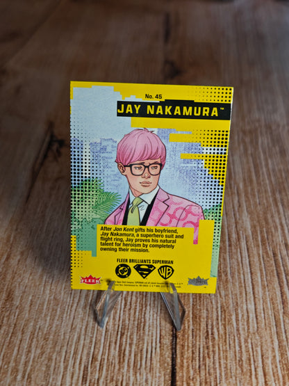 2025 Fleer Brilliants Superman DC - Jay Nakamura Rainbow