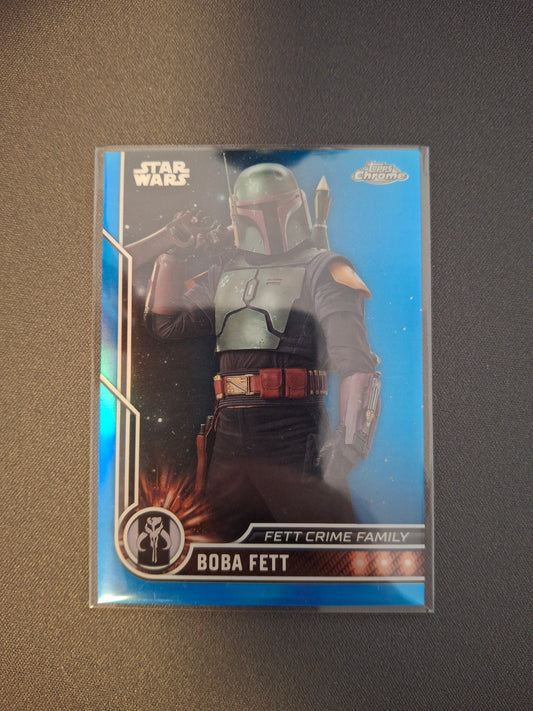 Topps Chrome Boba Fett /150