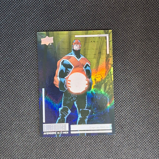 Allegiance Avengers vs X-Men Blue & Yellow /63 Captain Britain