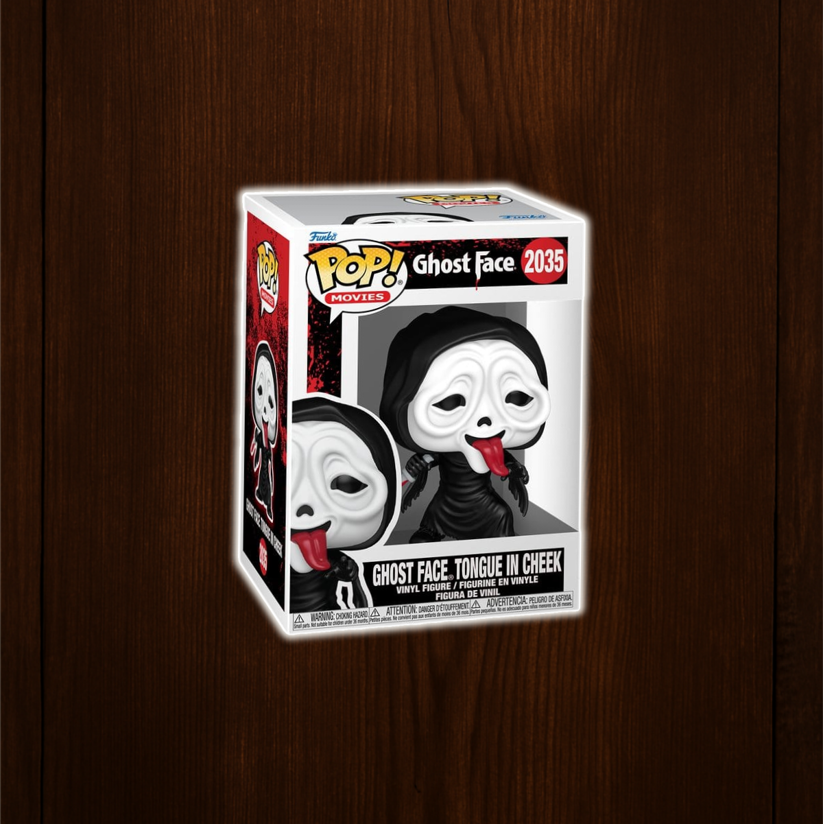 Scream POP! Vinyl Figur Ghost Face with Tongue 9 cm