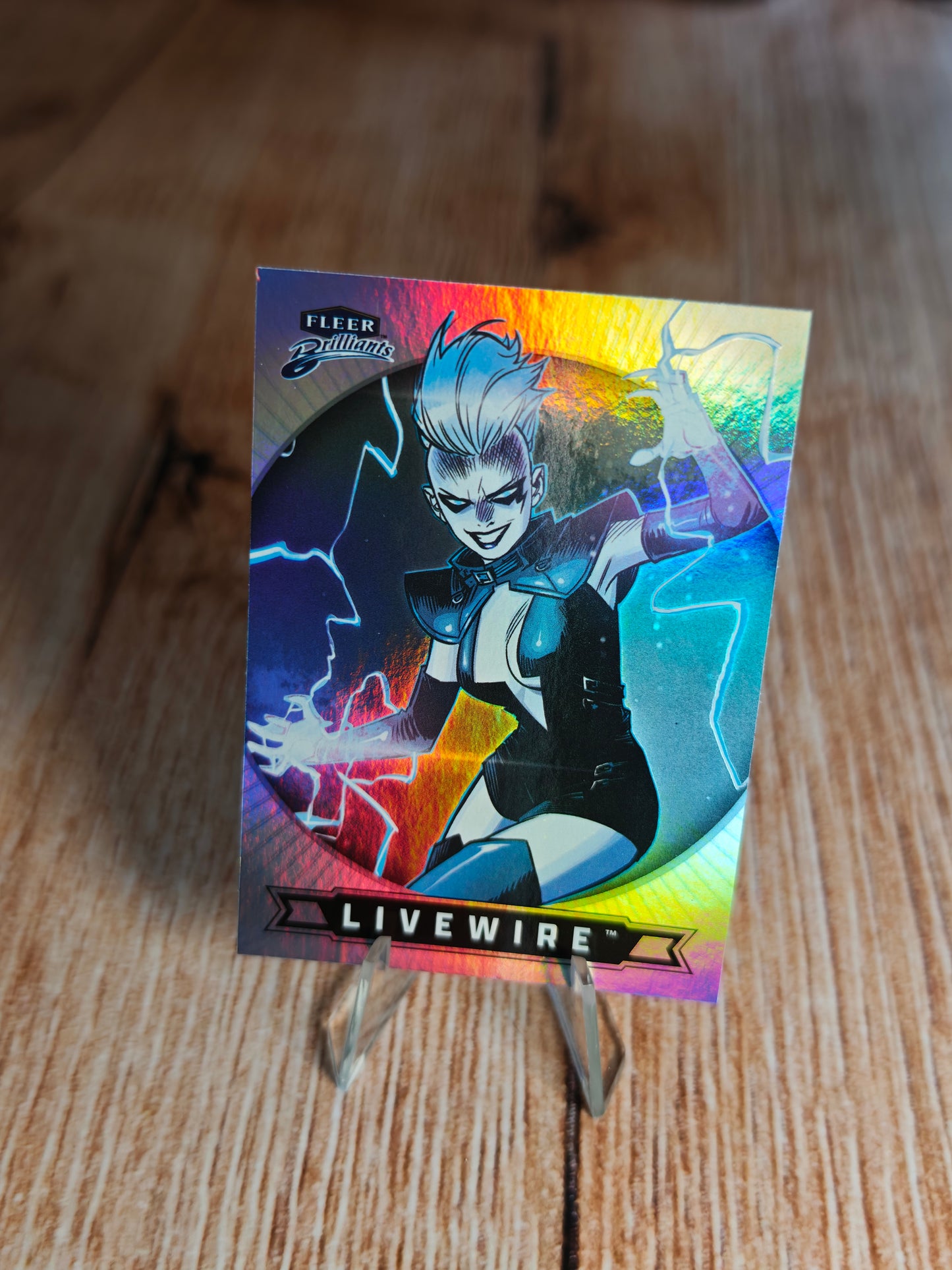 2025 Fleer Brilliants Superman DC - Livewire Rainbow #78