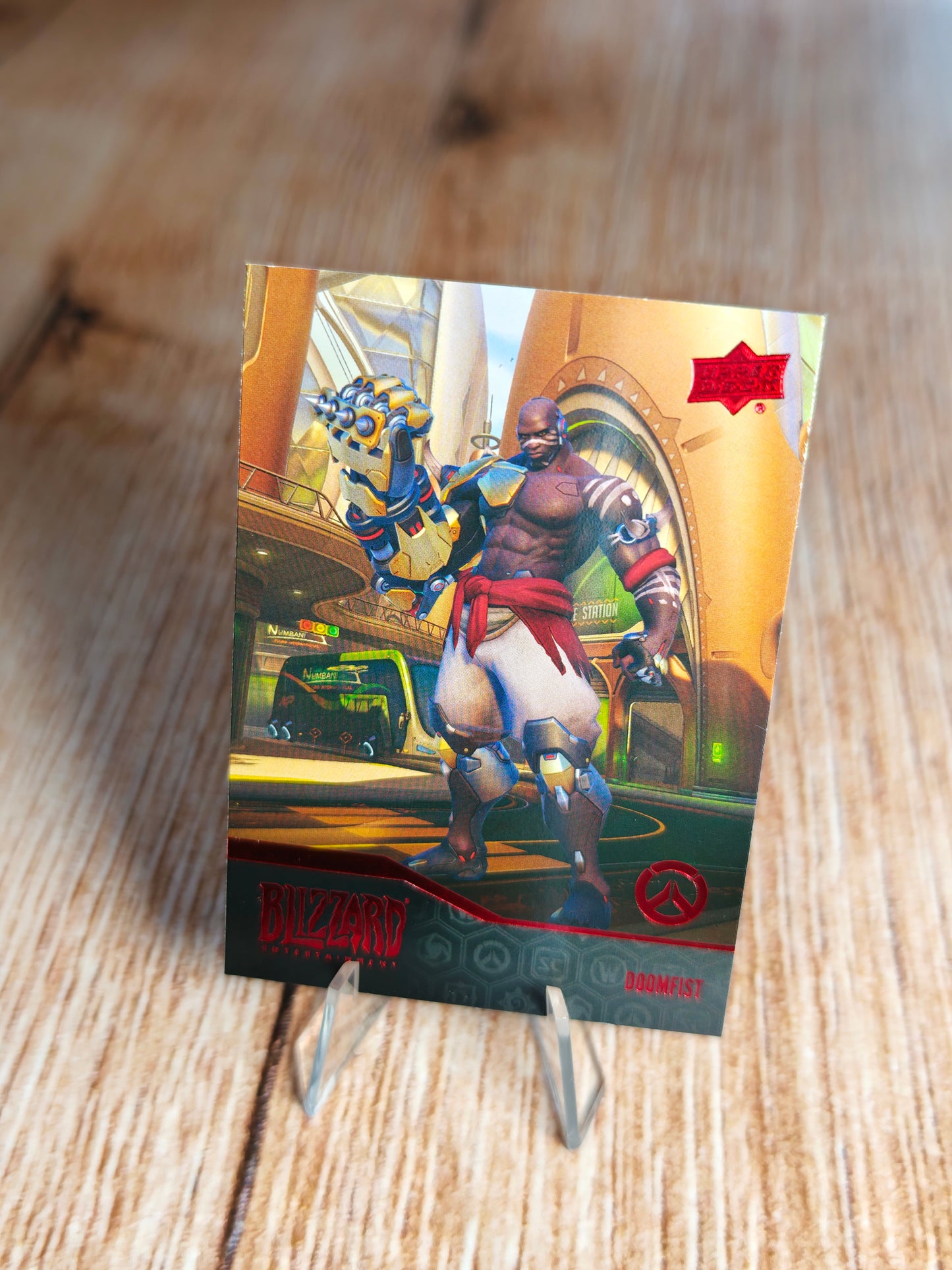 2023 Upper Deck Blizzard Legacy Collection #186 Horde Red - Doomfist